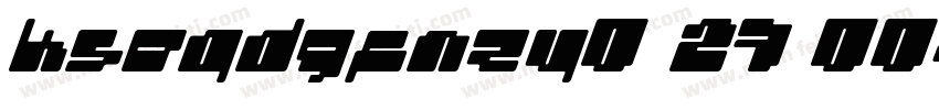 KSEQDGFNZY0 27 00字体转换